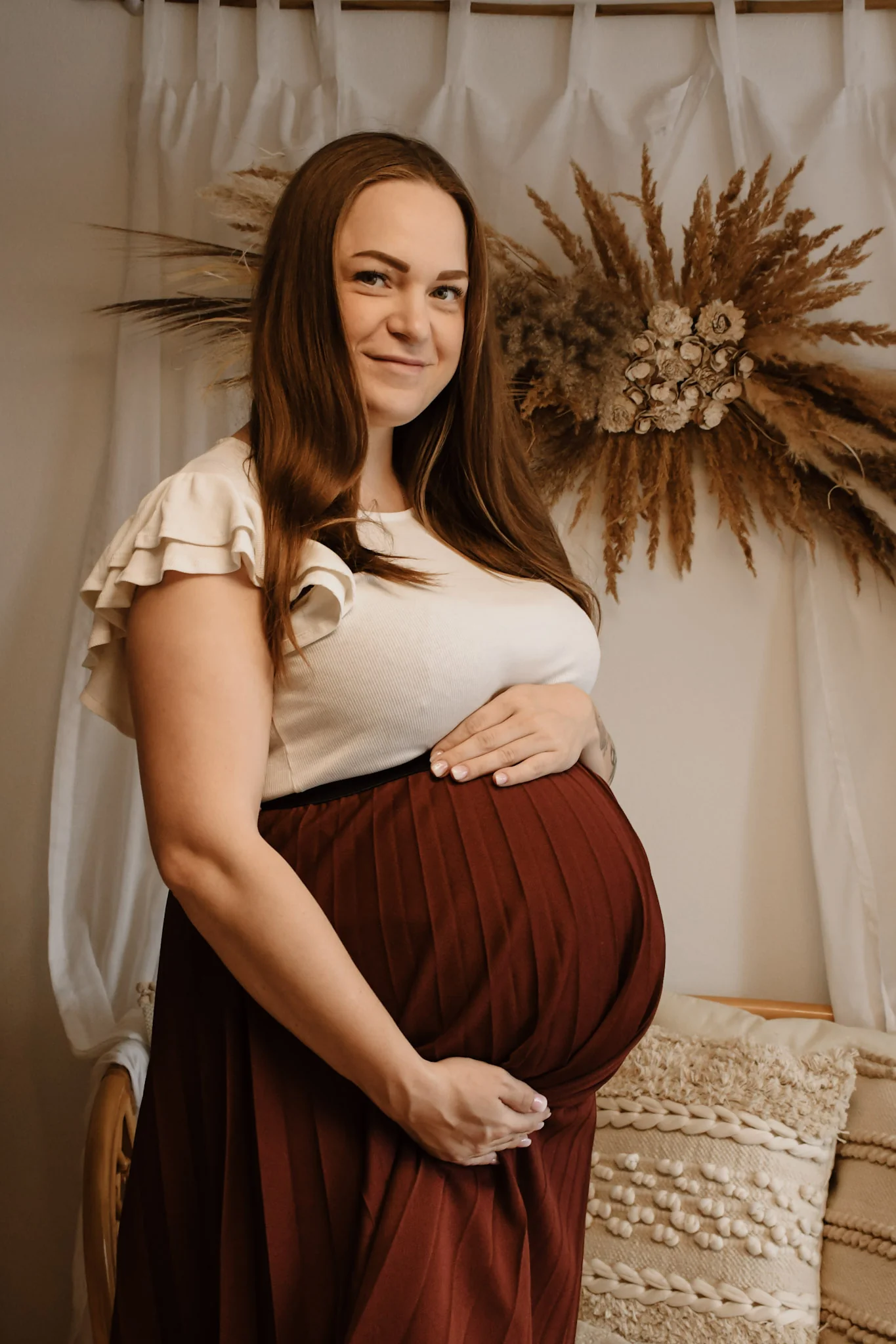 Schwangerschafts-Shooting Bauch Nordhausen